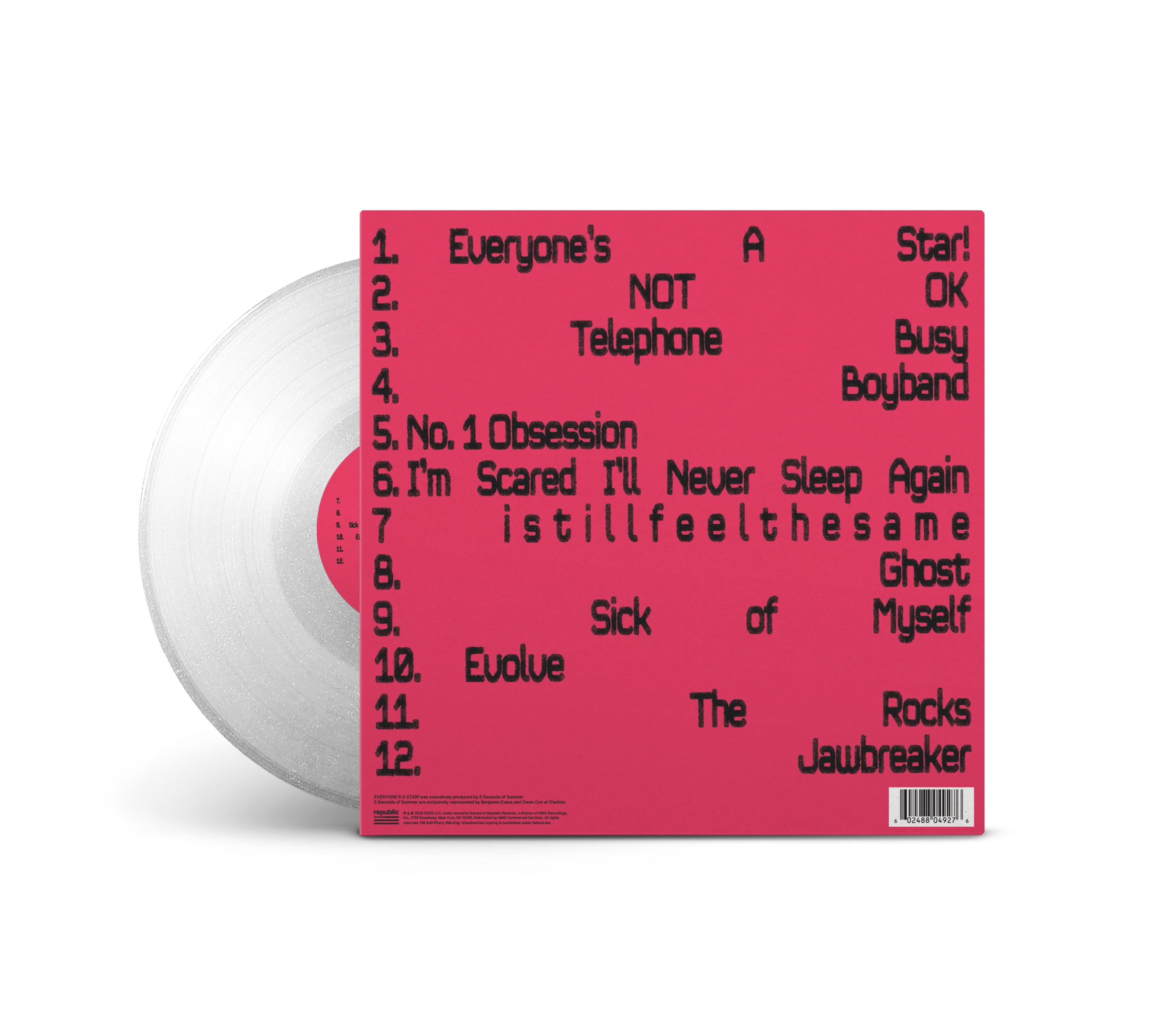 EVERYONE'S A STAR! Alt Cover Limo Vinyl - Image 4